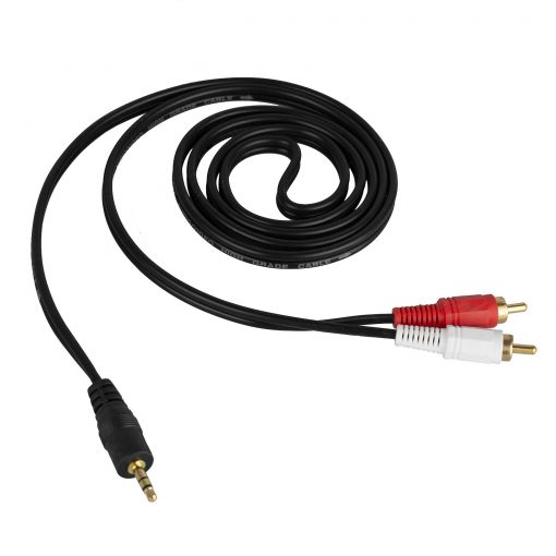 AUX TO RCA CABLE 1.5M – Tayob Technologies