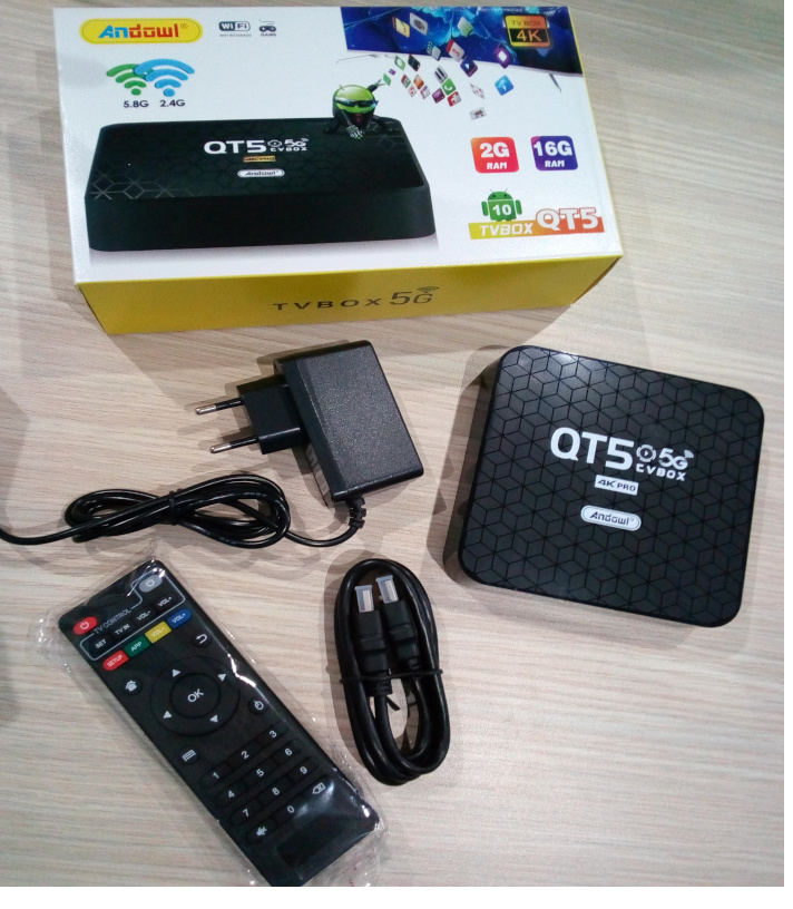 ANDOWL TV BOX QT5 – Tayob Technologies